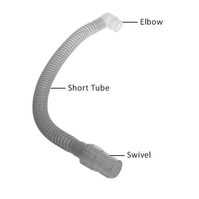 ResMed Swift™ LT Short Tube Assembly (elbow, short tube, and swivel)